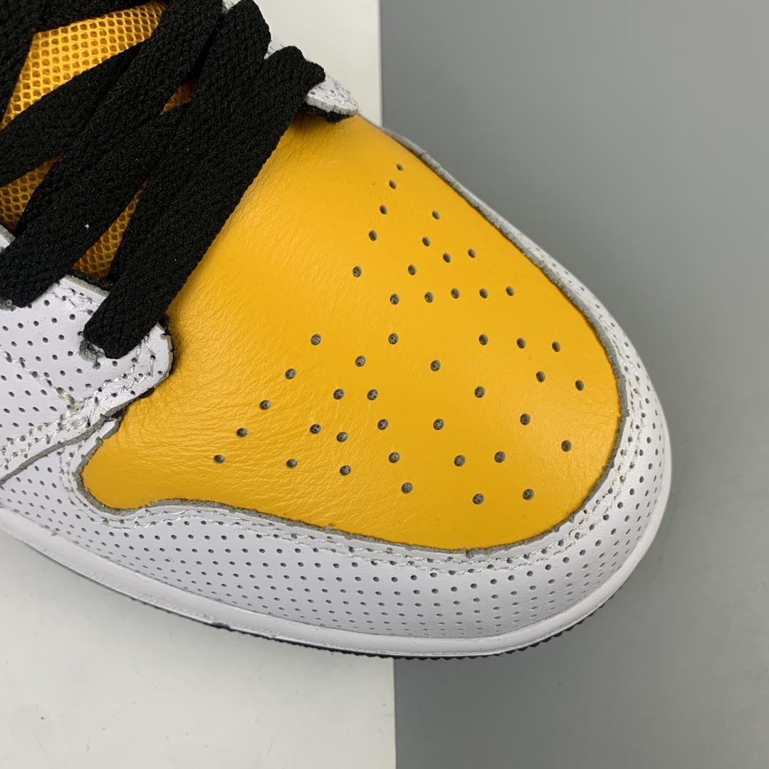 240 Air Jordan 1 Mid AJ1 乔1 中帮百搭休闲运动板鞋 BQ6472-107