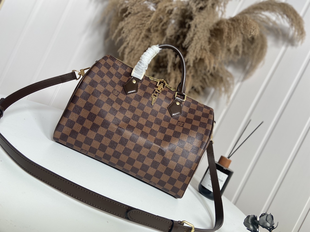 Shop
 Louis Vuitton LV Speedy Bags Handbags Damier Ebene Canvas N41367