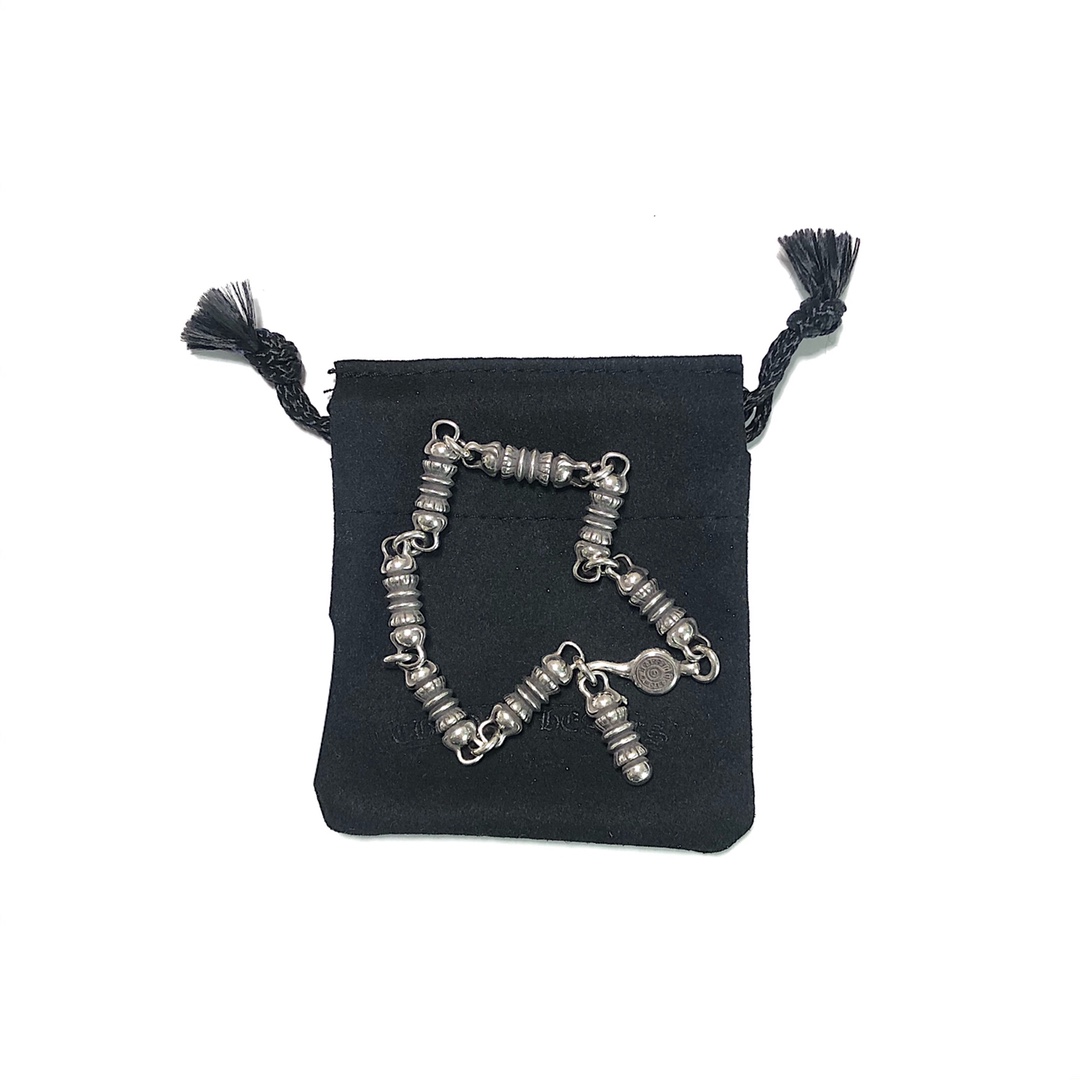 Chrome Hearts 开版 认准独家拍摄 (MZ)【新品上架】𝐂𝐡𝐫𝐨𝐦𝐞 𝐡𝐞𝐚𝐫𝐭𝐬克罗心纽纹圆柱手链