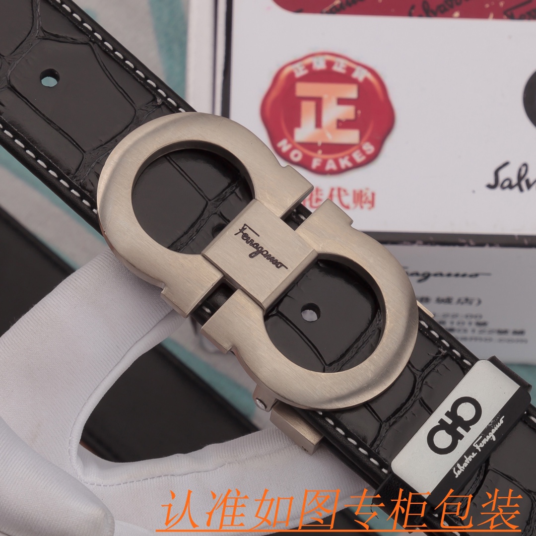品名菲拉格木皮带️原单腰带材料百分百