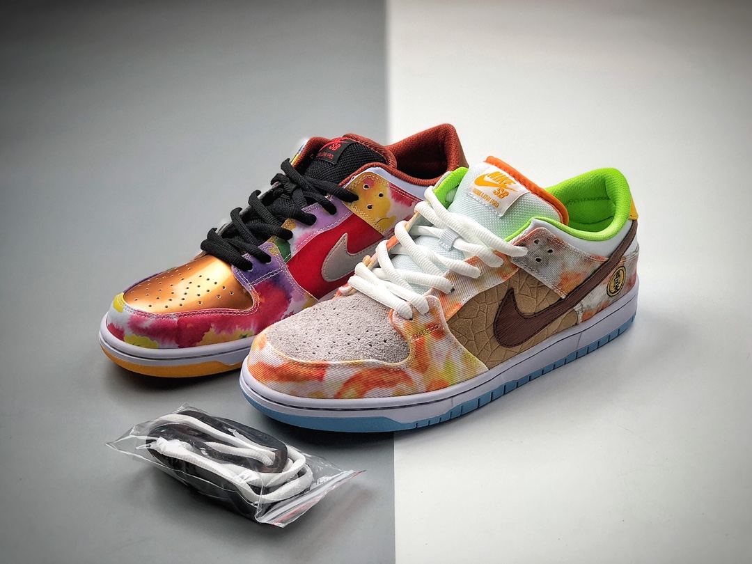 220 公司级Nike SB Dunk Low “CNY”扎染鸳鸯配色CV1628-800