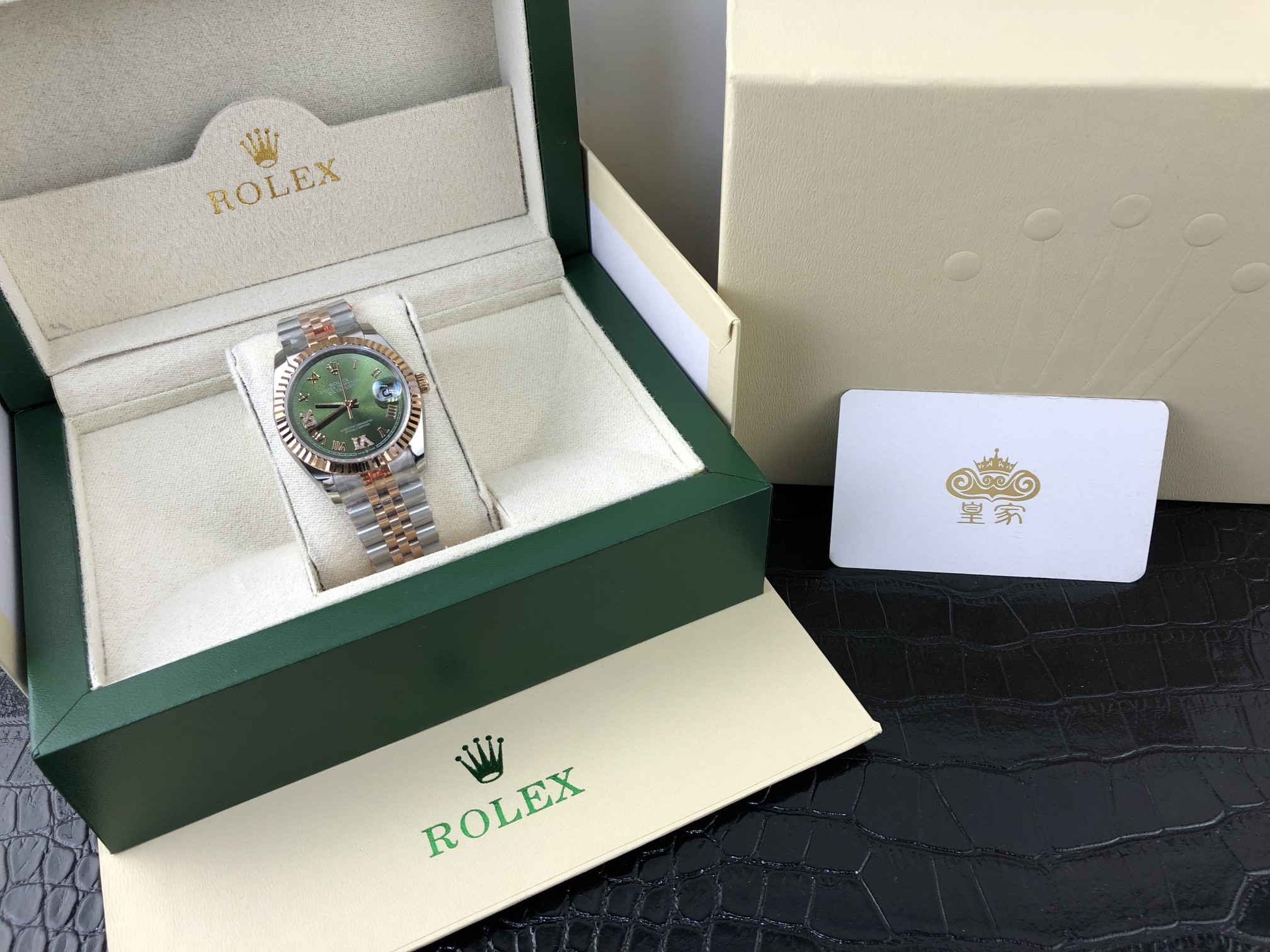 Rolex 皇家 劳力士日志系列橄榄绿表盘