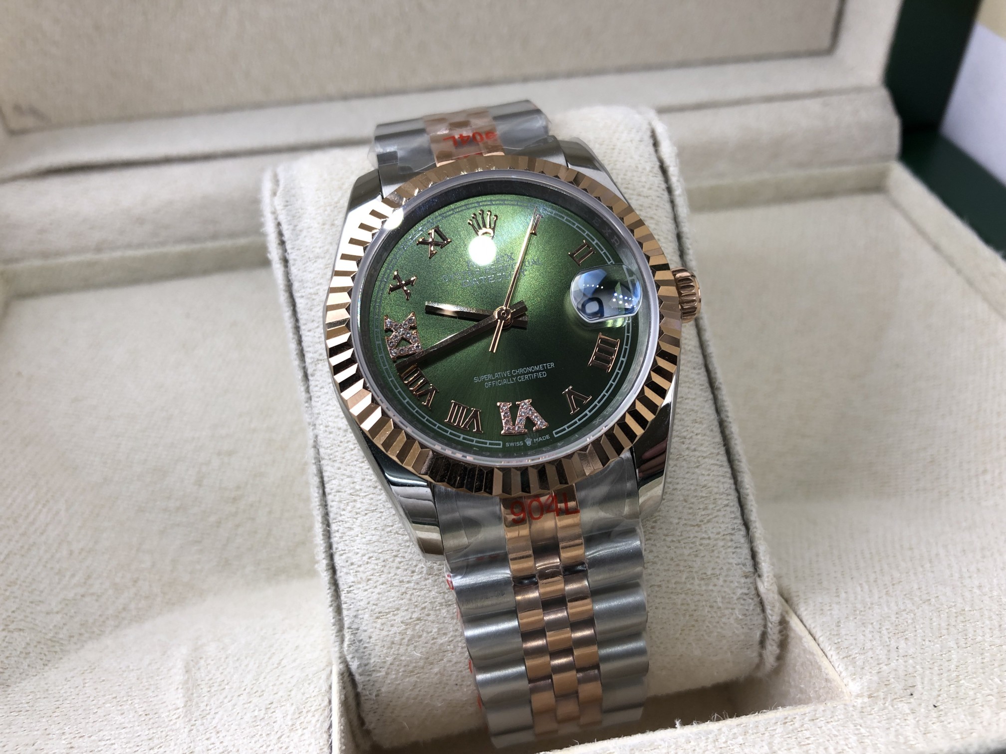 Rolex 皇家 劳力士日志系列橄榄绿表盘