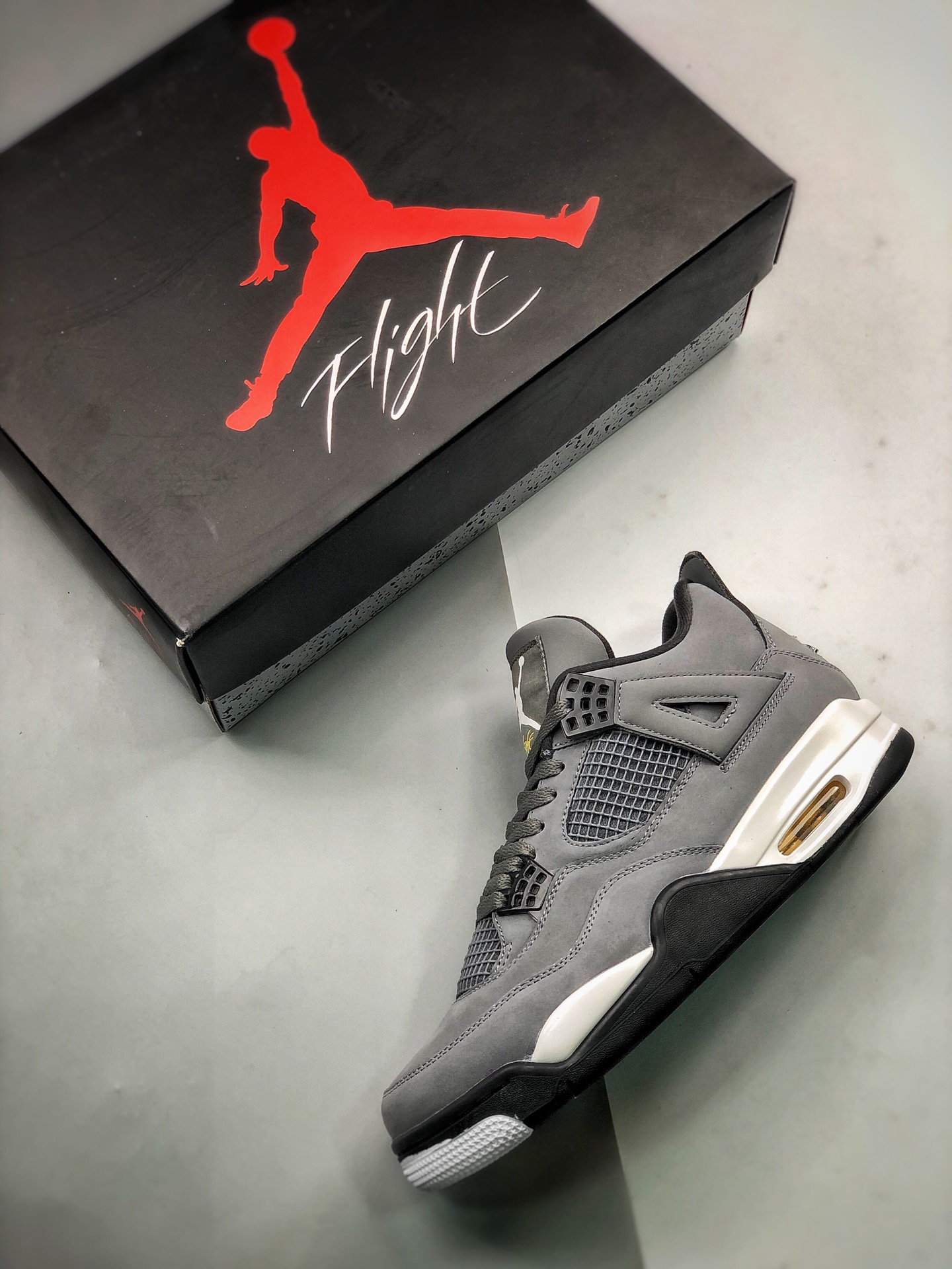 360 Air Jordan 4 “Cool Grey” 灰老鼠