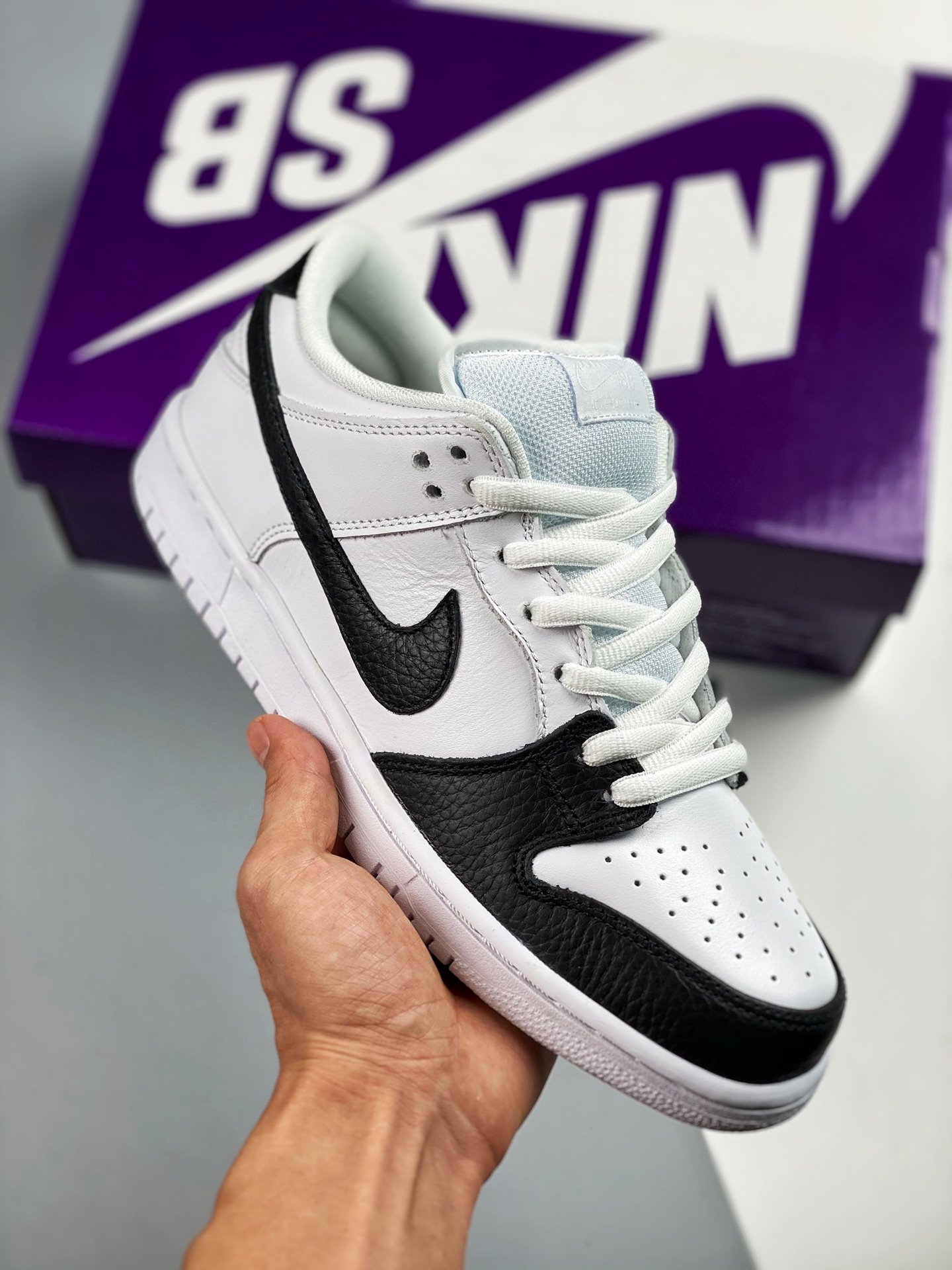 Nike SB Dunk Low "Yinyang" Yin-Yang, fabricado por una gran fábrica, muy recomendado 👏. Material de capa sup…