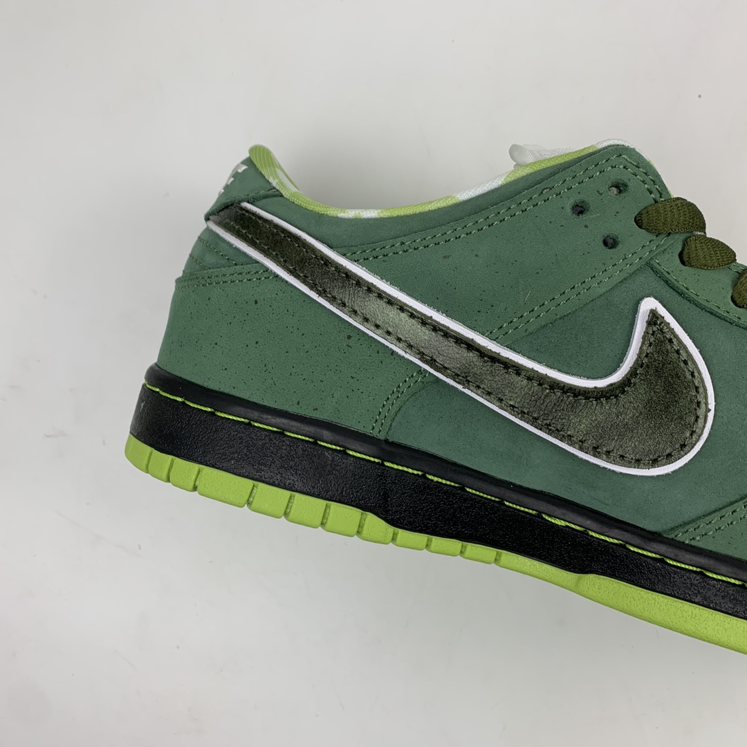 360 波士顿知名鞋店重磅联名Concepts x Nike SB Dunk Low ”Green Lobster” 绿龙虾 扣篮系列经典低帮休闲运动滑板板鞋 BV1310-337