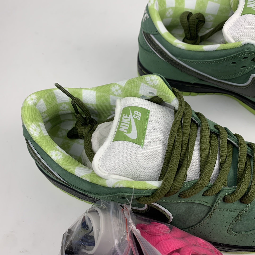 360 波士顿知名鞋店重磅联名Concepts x Nike SB Dunk Low ”Green Lobster” 绿龙虾 扣篮系列经典低帮休闲运动滑板板鞋 BV1310-337