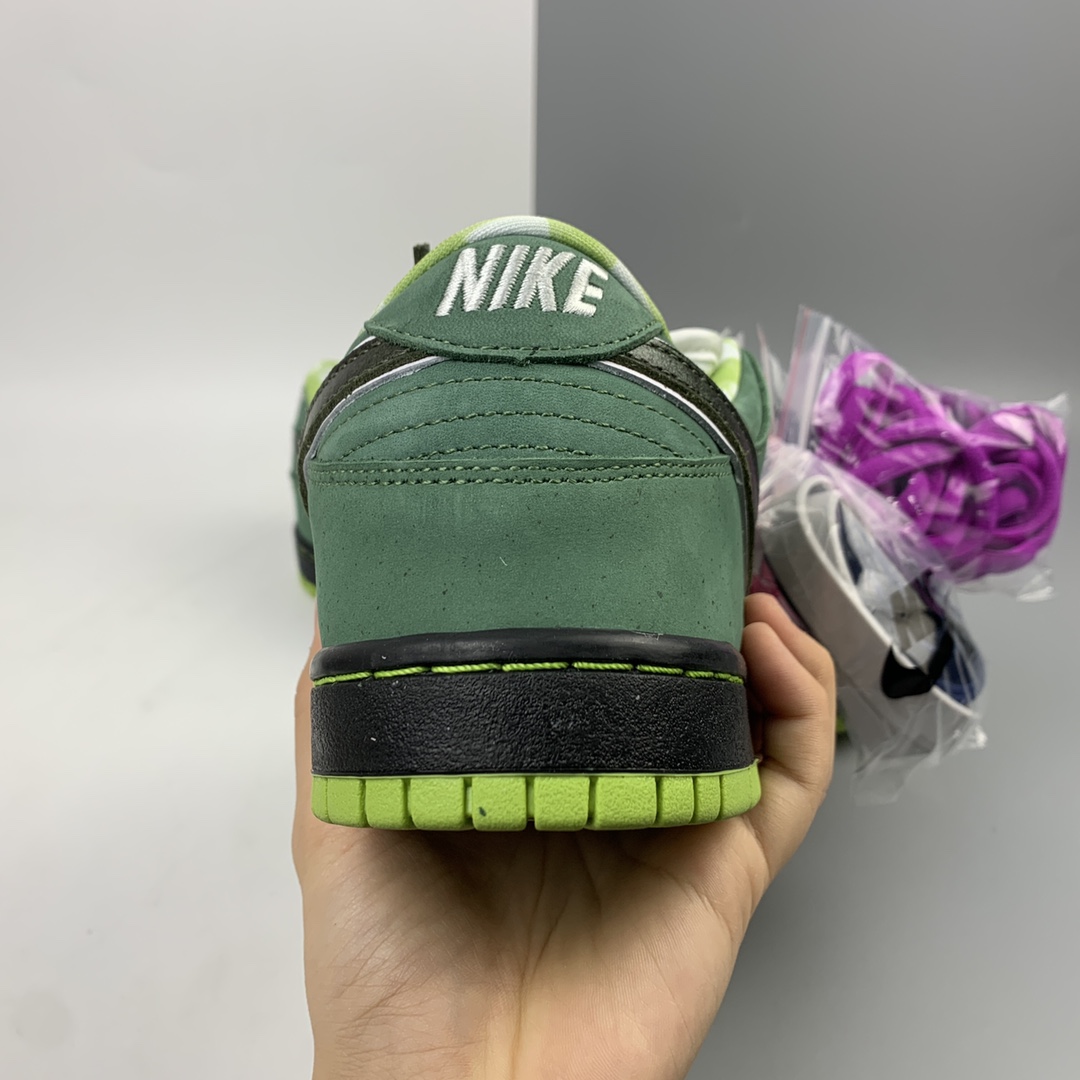 360 波士顿知名鞋店重磅联名Concepts x Nike SB Dunk Low ”Green Lobster” 绿龙虾 扣篮系列经典低帮休闲运动滑板板鞋 BV1310-337