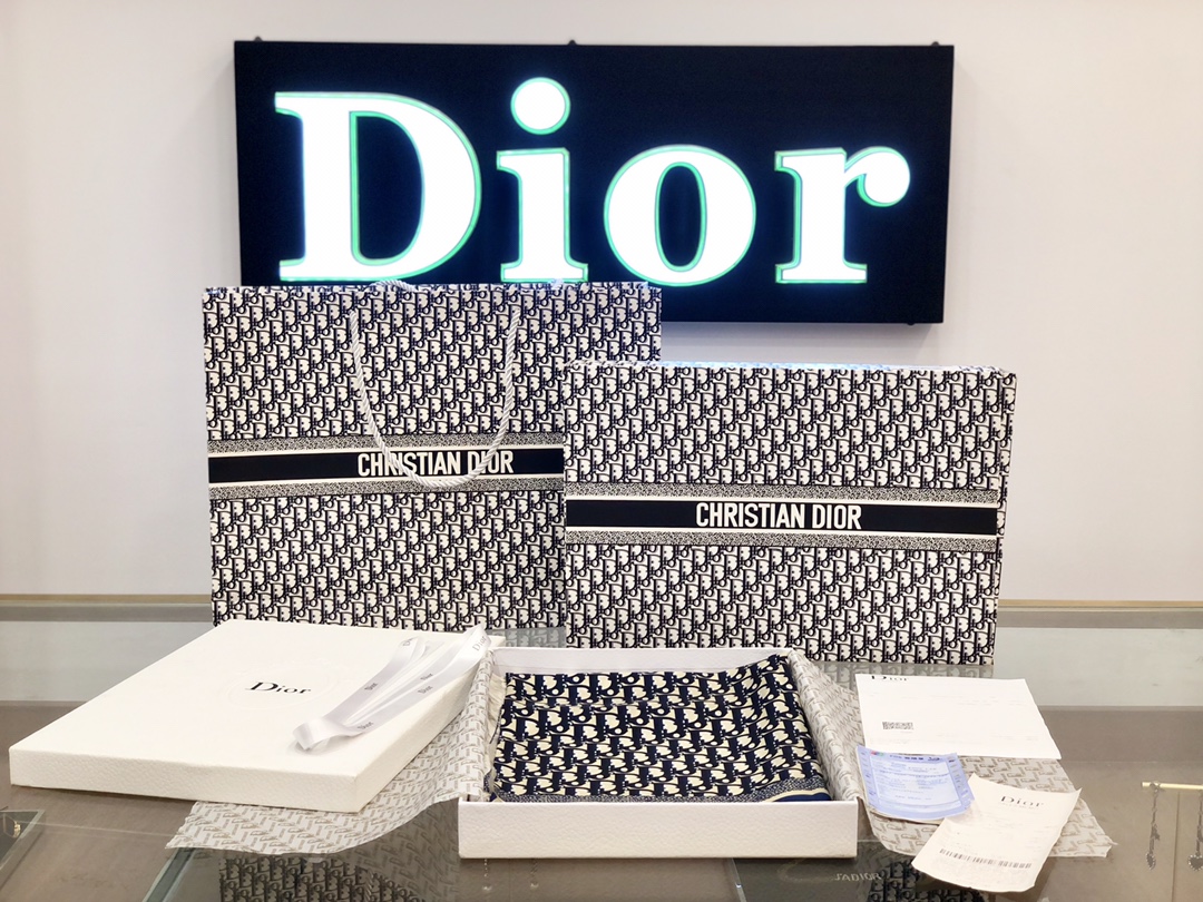 Dior Scarf Polyester Silk