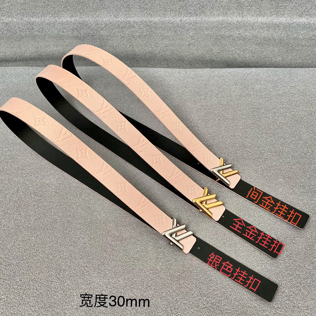 配全套包装礼盒Lv寬度30mm最新女