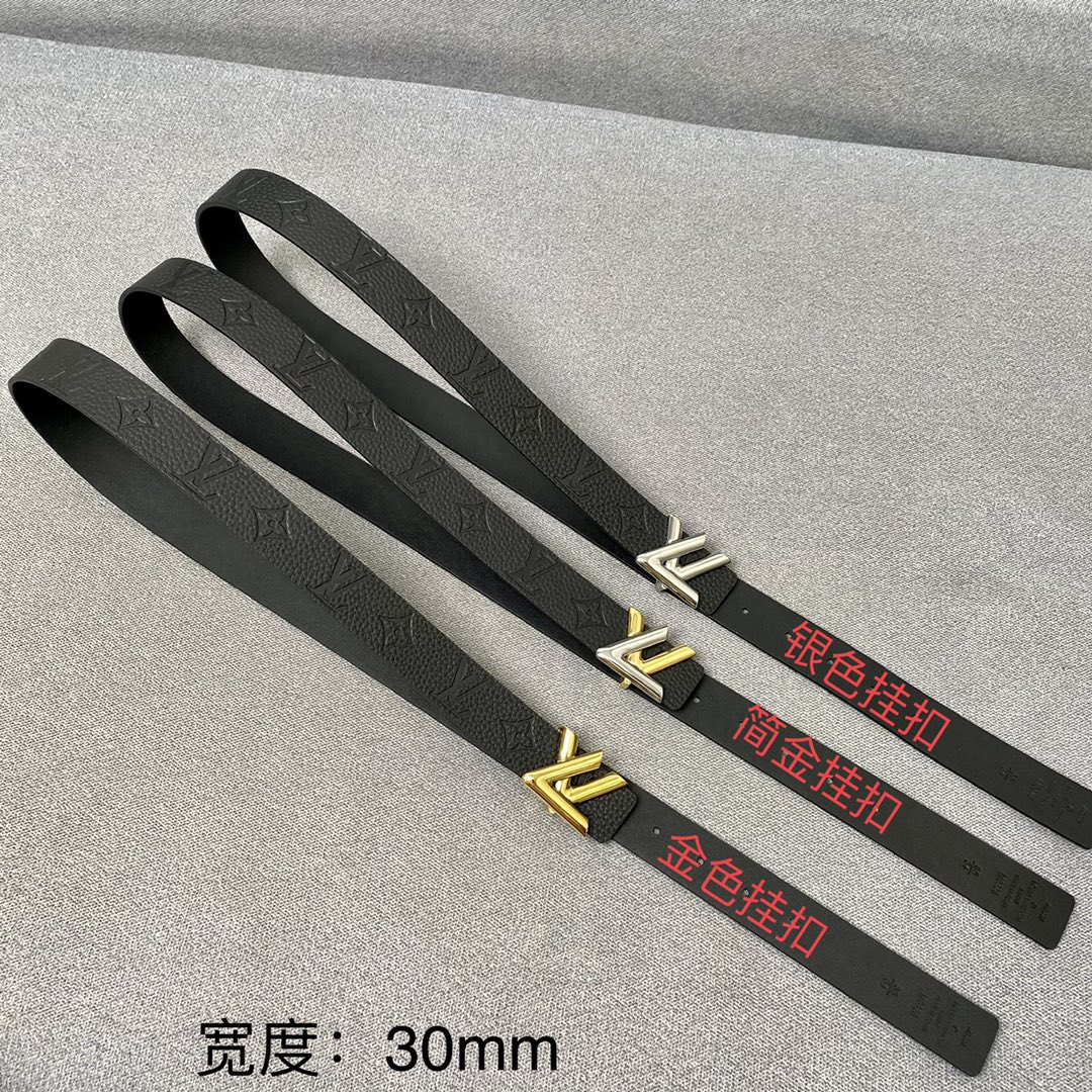 配全套包装礼盒Lv寬度30mm最新女