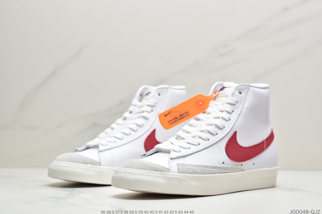 180 公司级耐克Nike Blazer Mid Retro OG 开拓者经典复古中帮休闲板鞋 BQ6806-102