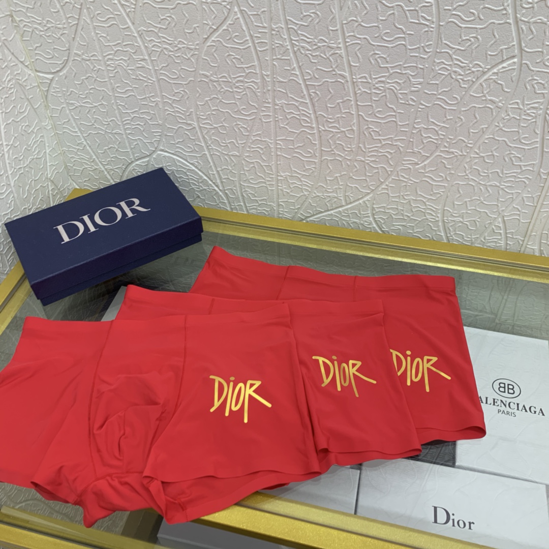红红火火Dior迪奥时尚必备男士内裤