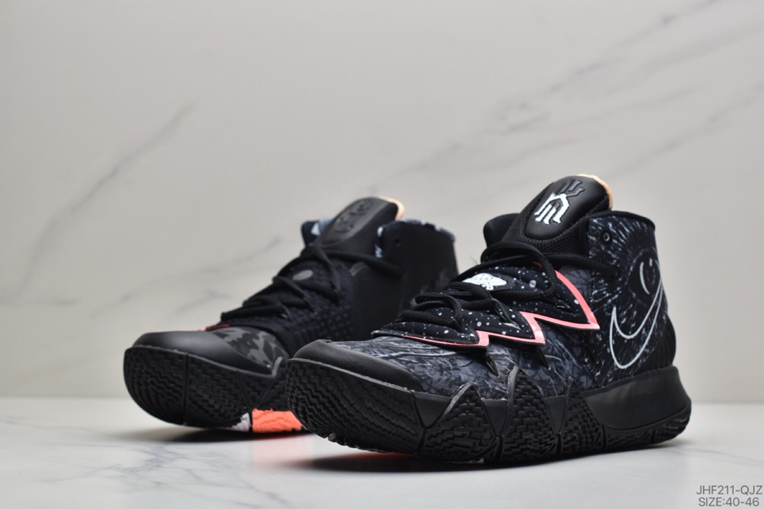 195 公司级搭载air zoom Turbo气垫#独外底耐磨性能市场最佳#独家私模全新混合鞋款第三双配色，耐克Nike Kyrie S2 Hybrid 4,5,6混合欧文室内休闲运动中帮篮球鞋“合体扎染黑军绿红黄混合”CT1971-902尺码：36 36.5 37.5 38 38.5 39 40 40.5 41 42 42.5 43 44 44.5 45 46 ID:JHF211-QJZ