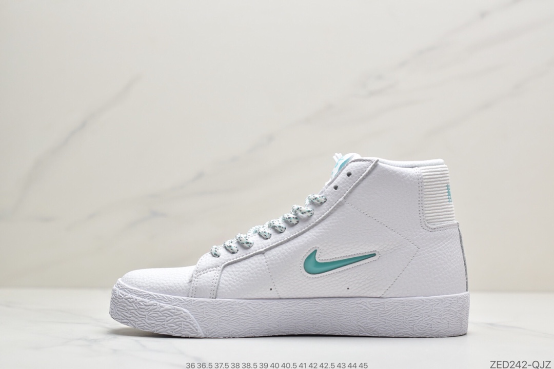 250 公司级耐克Nike Blazer Mid 经典开拓者高帮百搭休闲运动板鞋CU5283-100
