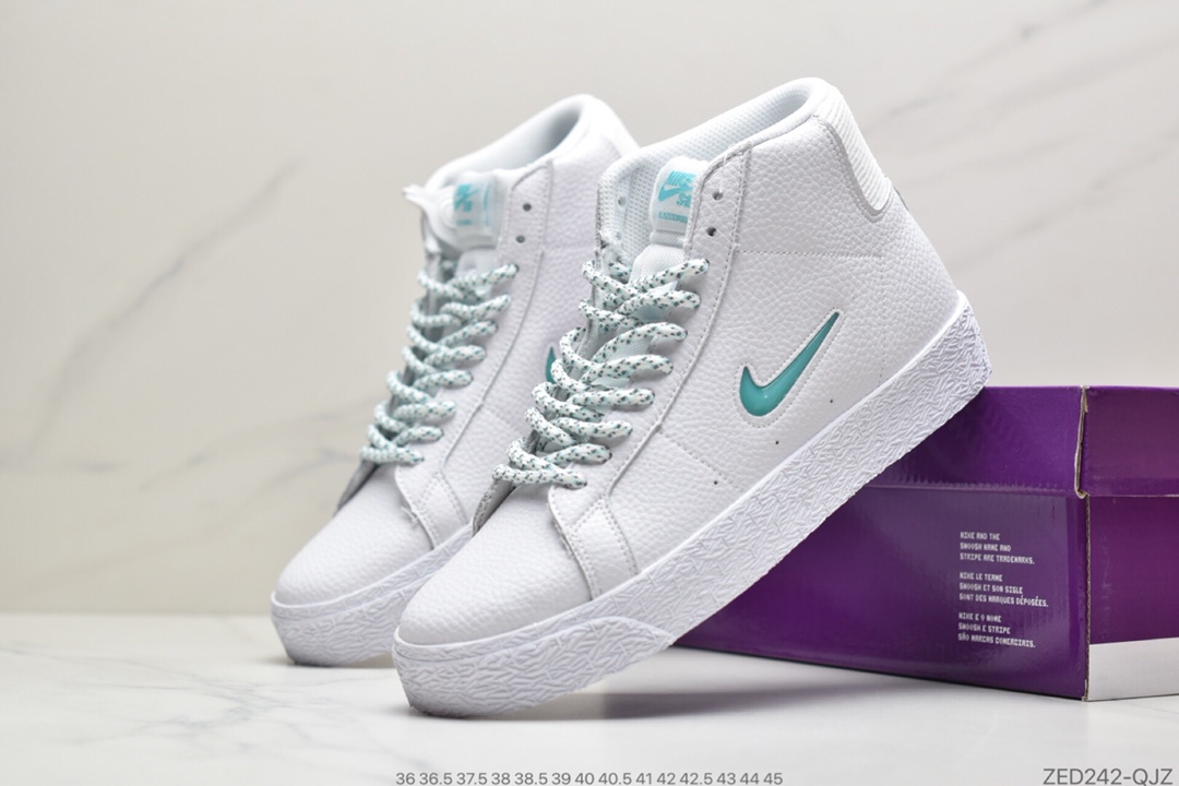 250 公司级耐克Nike Blazer Mid 经典开拓者高帮百搭休闲运动板鞋CU5283-100