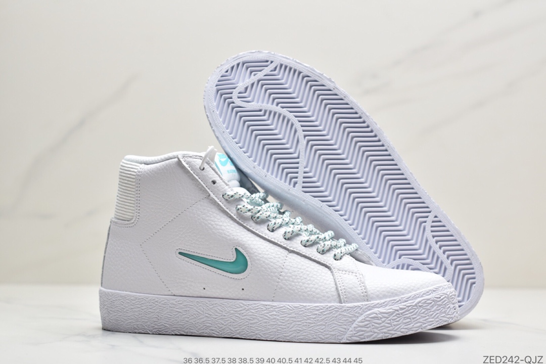 250 公司级耐克Nike Blazer Mid 经典开拓者高帮百搭休闲运动板鞋CU5283-100