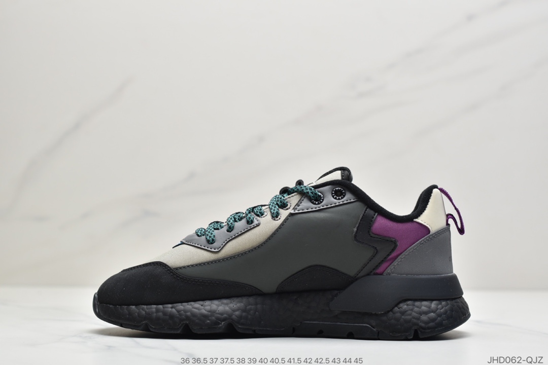 190 公司级阿迪达斯 Adidas Nite Jogger 2019 boost复古休闲运动跑鞋FZ3665