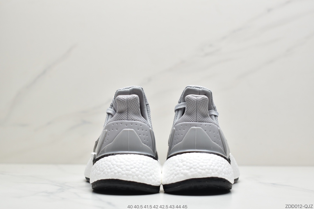 220 公司级阿迪达斯Adidas X9000L4 Boost爆米花高弹复古休闲运动百搭跑鞋“深灰黑电光蓝炫彩桃红”FW8388