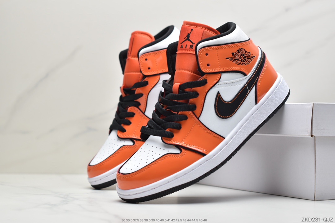 260 Air Jordan 1 Mid “Turf Orange” DD6834-802