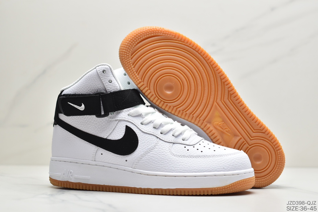 140 公司级耐克Nike Air Force 1 High '07 'White/Gum Brown' SY空军一号AT7653-100