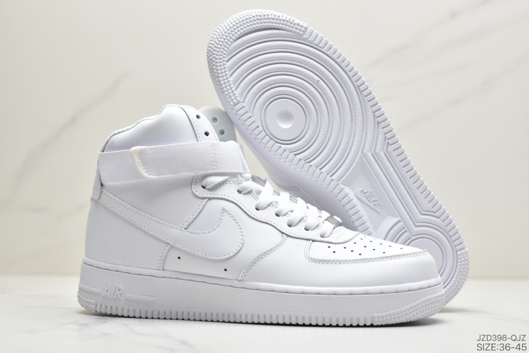 140 公司级耐克Nike Air Force 1 High '07 'White/Gum Brown' SY空军一号AT7653-100