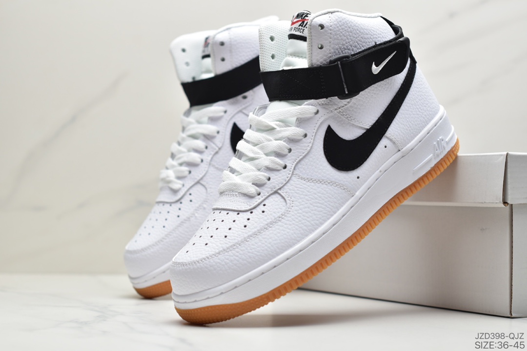 140 公司级耐克Nike Air Force 1 High '07 'White/Gum Brown' SY空军一号AT7653-100