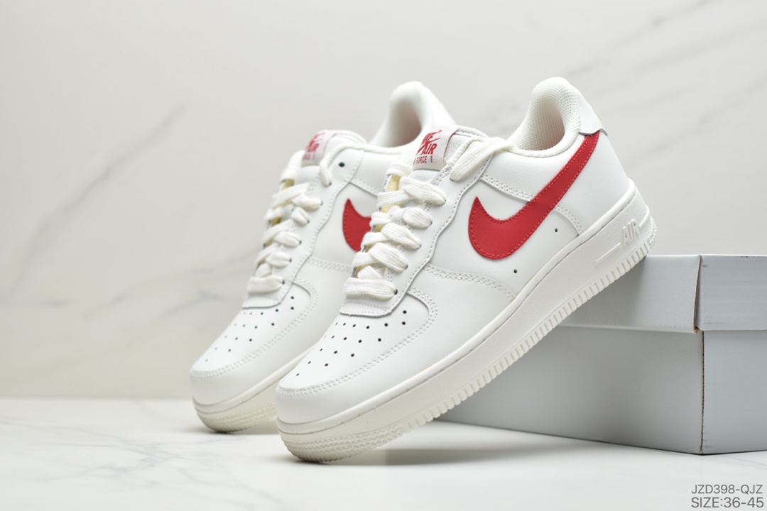140 公司级耐克Nike Air Force 1 Low 空军一号低百帮搭休闲运板动鞋845053-105