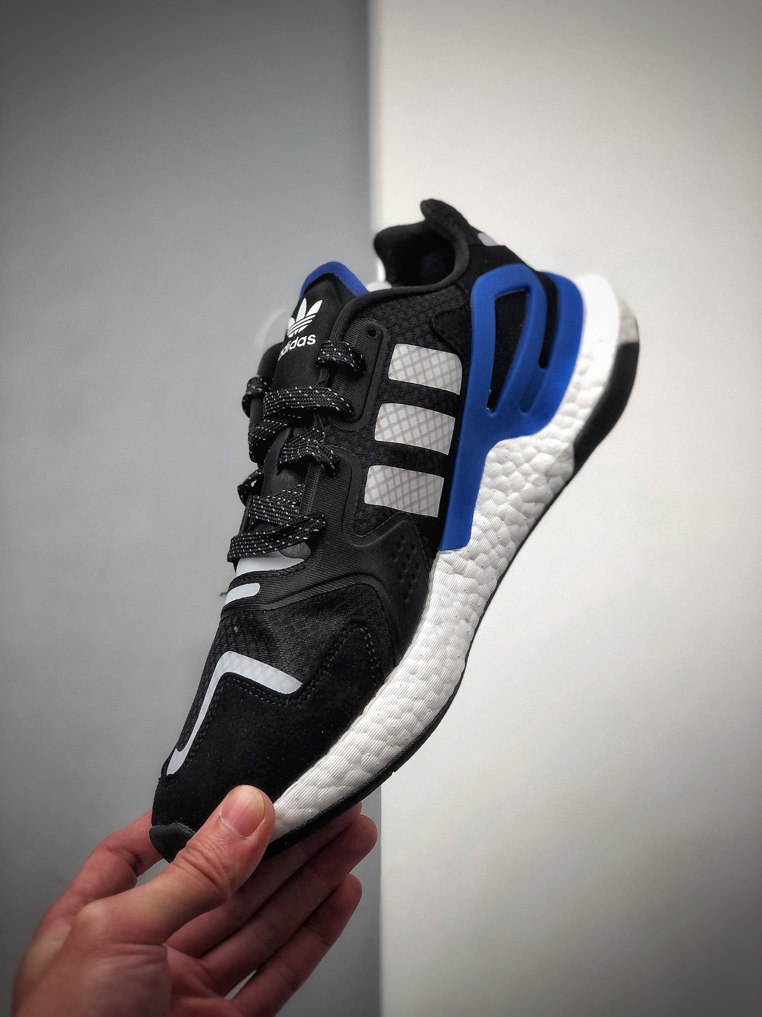 200  黑篮 夜行者2代 阿迪达斯adidas三叶草 Originals 2020 Day Jogger Boost 2020版慢跑者系列高弹复古休闲运动跑鞋