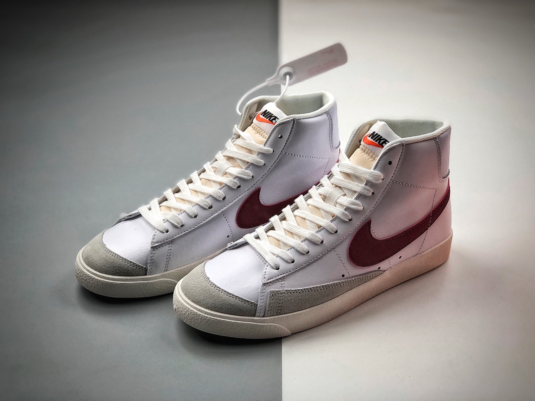 160 公司级耐克Nike Blazer Mid Retro OG 开拓者经典复古中帮休闲板鞋BQ6806-102