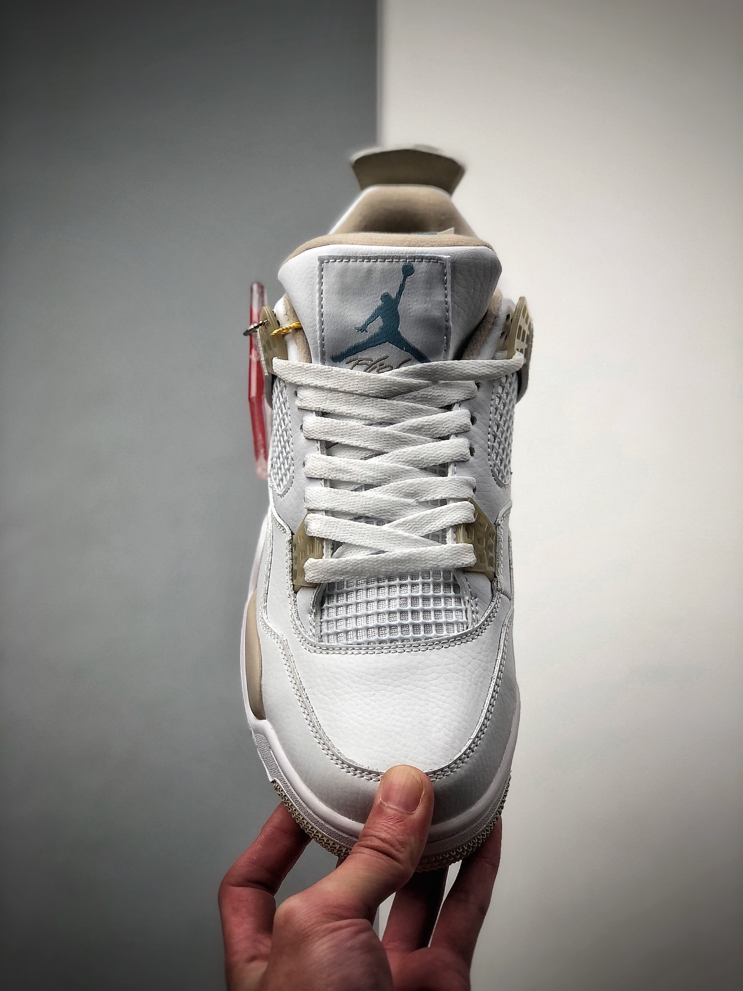 200  Air Jordan 4 ”Linen”AJ4 Sand 沙滩 正代 白金色这款 487724-118