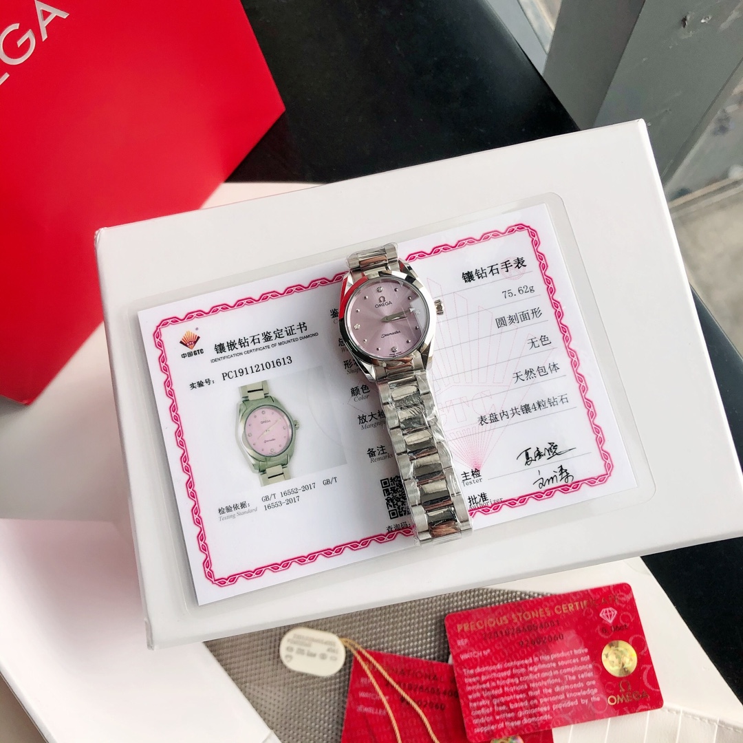 ¡Lote de productos de mostrador populares, primer lanzamiento exclusivo! El reloj para mujer Omega Seamaster …