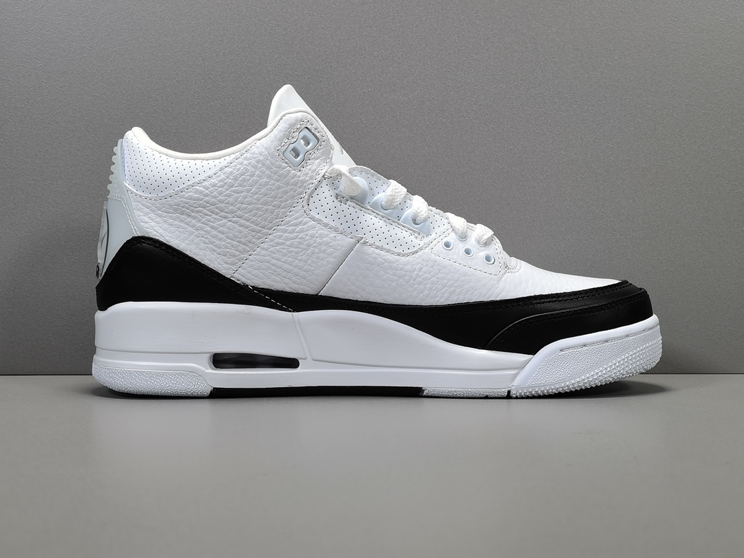  福利特价
【纯原：乔3】藤原浩黑白 闪电  Air jordan 3  X fragment，货号：D