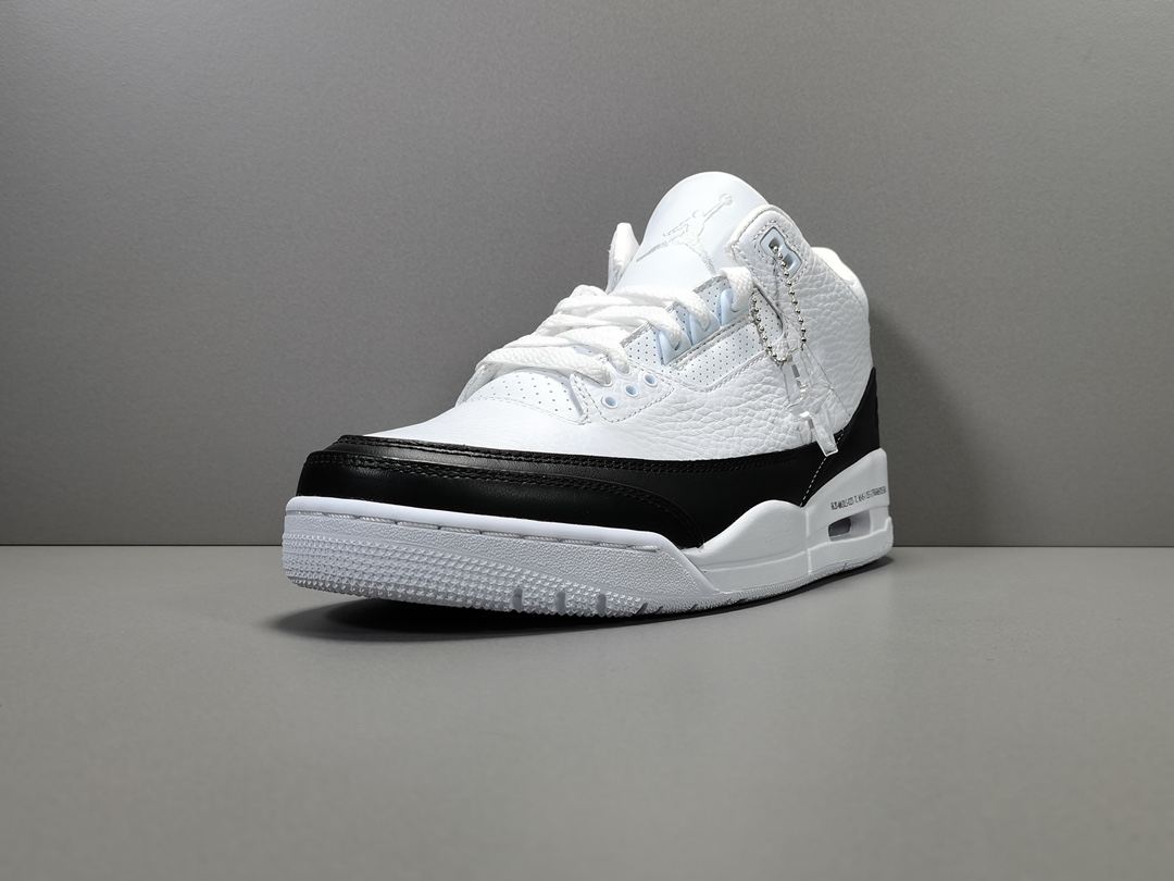  福利特价
【纯原：乔3】藤原浩黑白 闪电  Air jordan 3  X fragment，货号：D