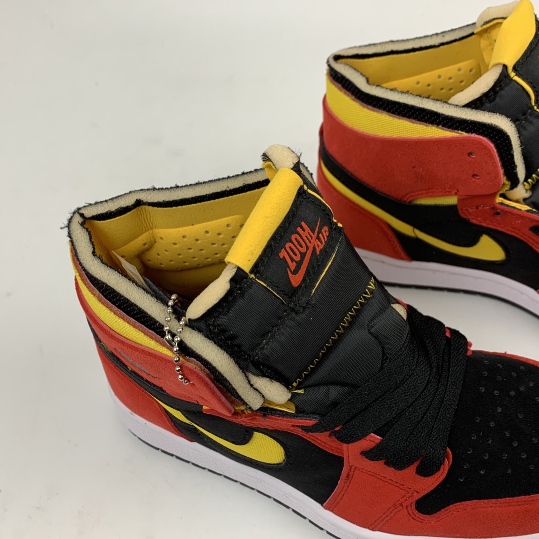 220 Air Jordan 1 Zoom CMFT “Chile Red”黑红 CT0978-006