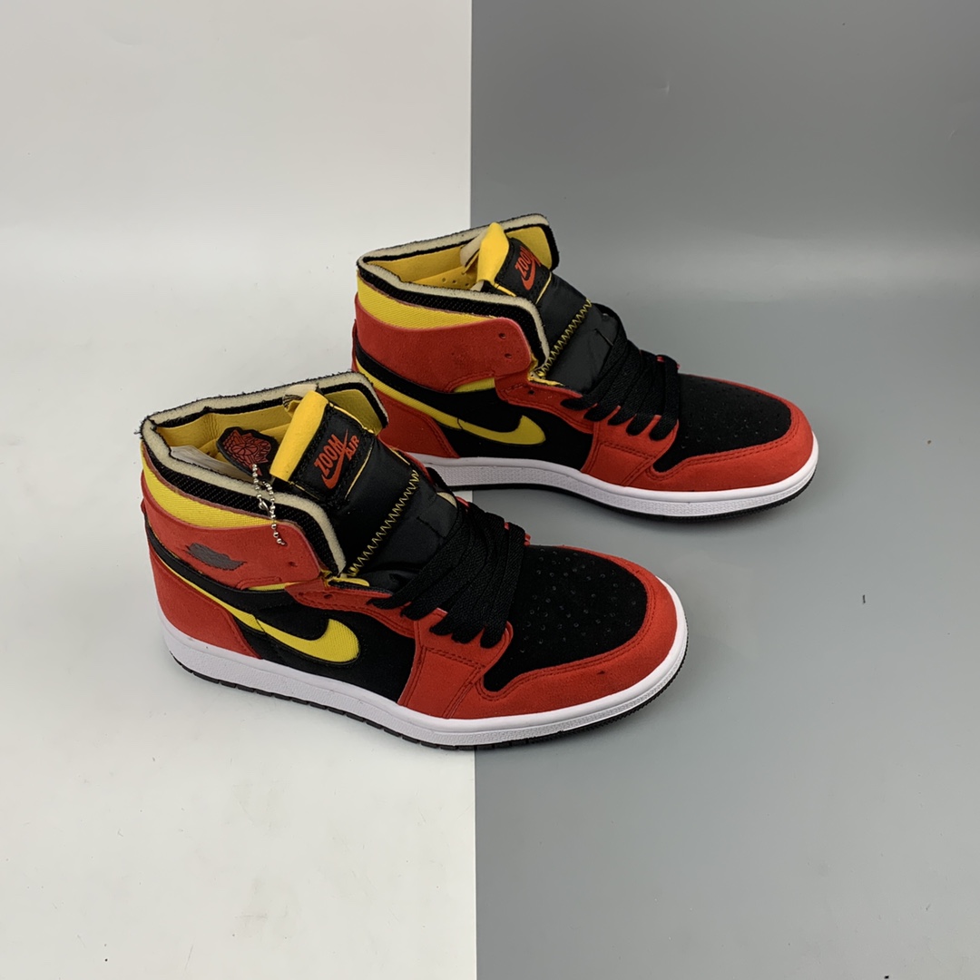 220 Air Jordan 1 Zoom CMFT “Chile Red”黑红 CT0978-006