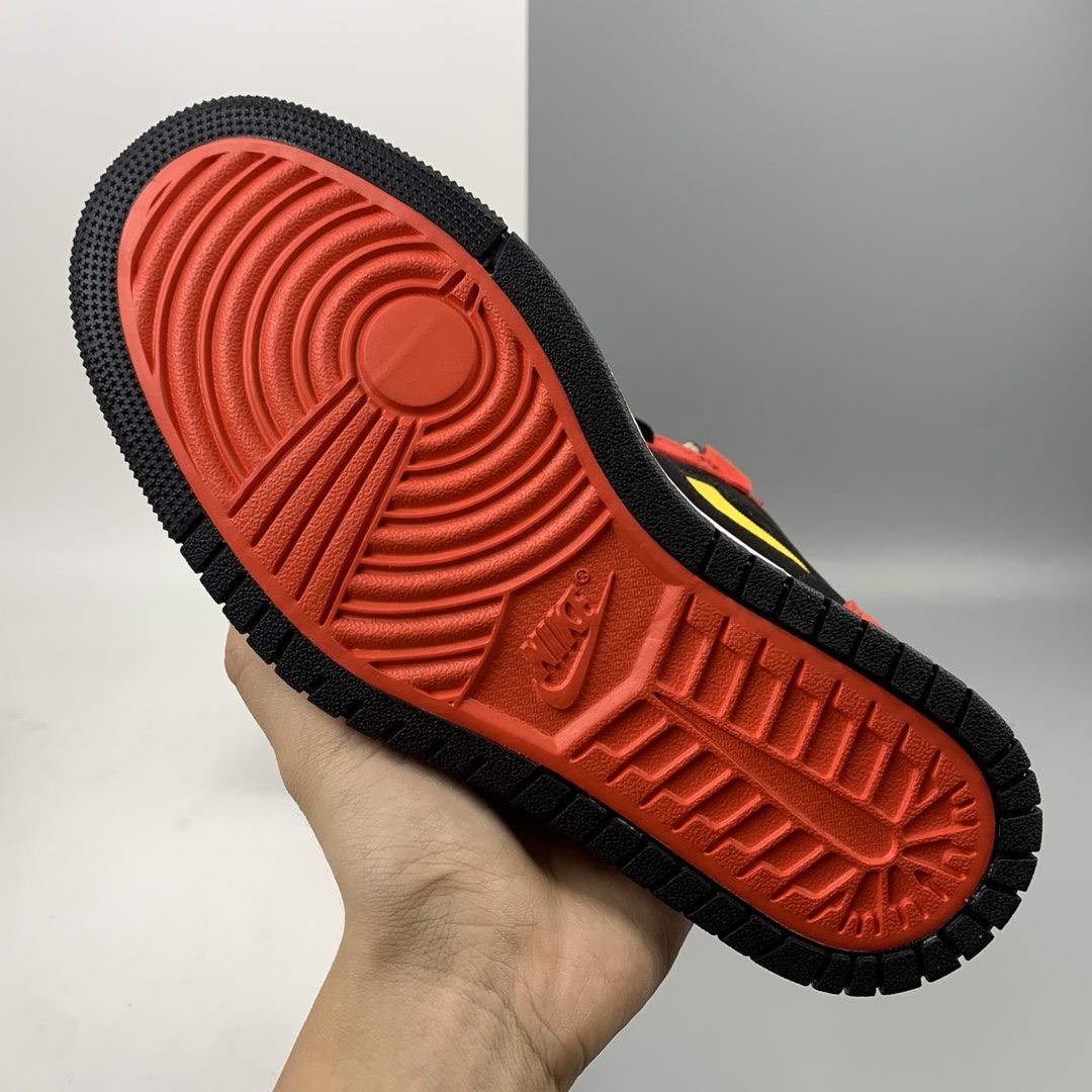 220 Air Jordan 1 Zoom CMFT “Chile Red”黑红 CT0978-006
