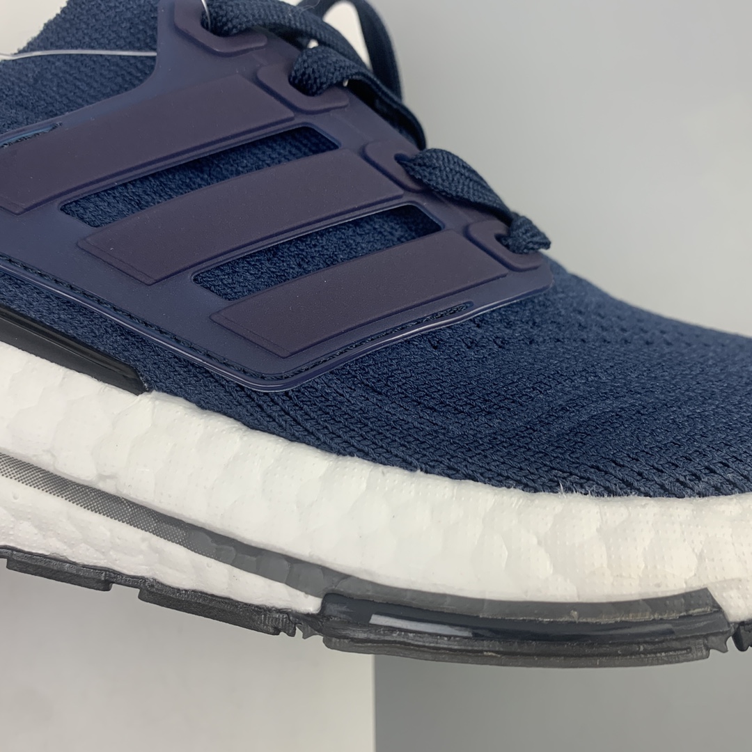 200 Adidas UltraBoost 21 加厚爆米花袜套式针织鞋面休闲运动慢跑鞋 FY0350