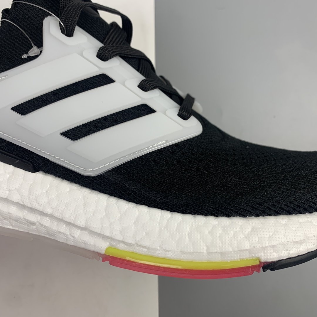 200 Adidas UltraBoost 21 加厚爆米花袜套式针织鞋面休闲运动慢跑鞋 FY0356