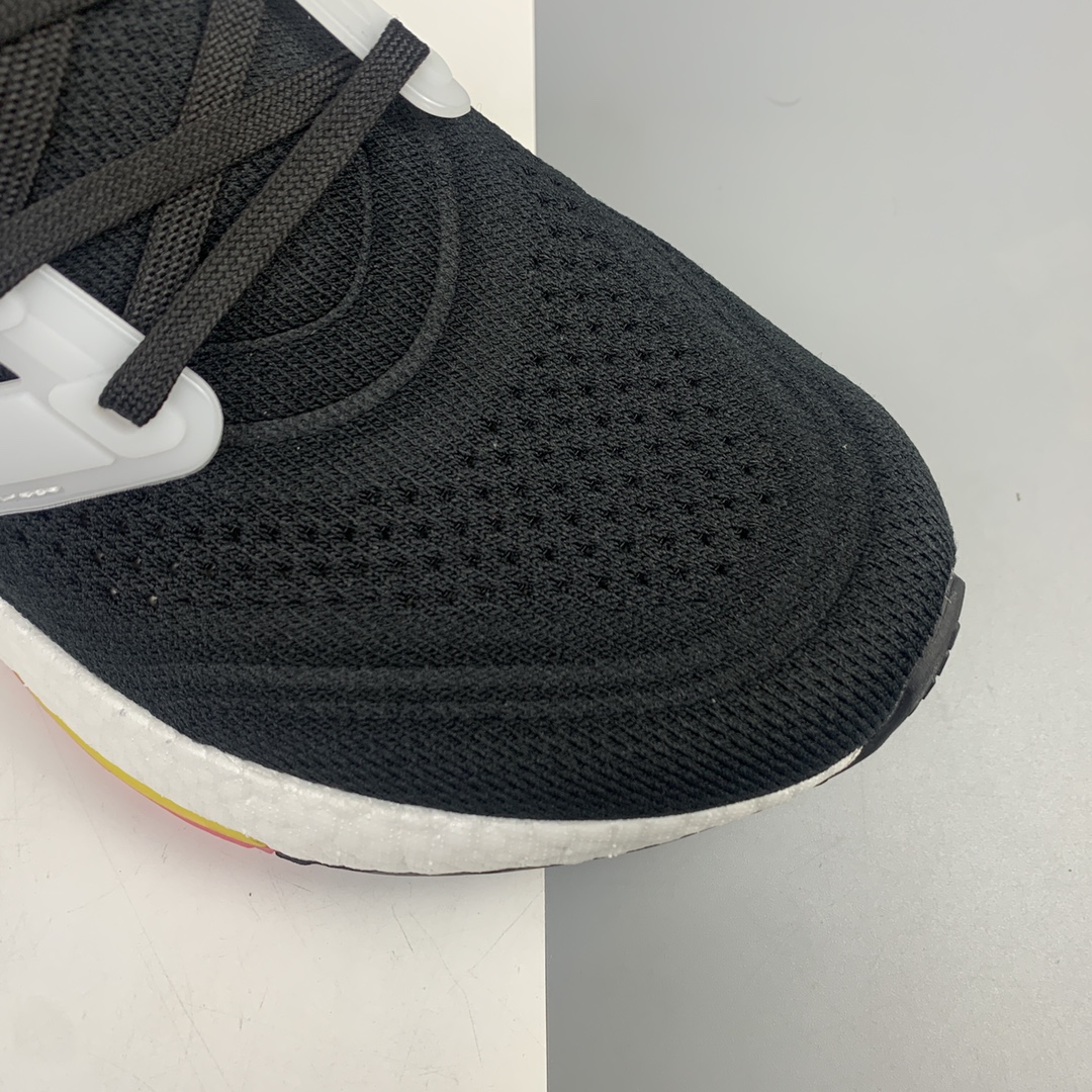 200 Adidas UltraBoost 21 加厚爆米花袜套式针织鞋面休闲运动慢跑鞋 FY0356