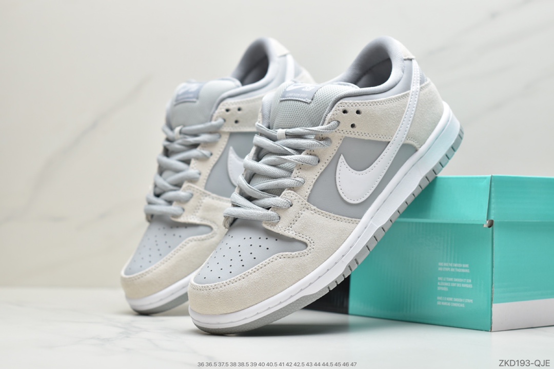 270 公司级北极狐灰 Nike SB Dunk Low Summit White Wolf Grey TRD 男女休闲滑板鞋 AR0778-110