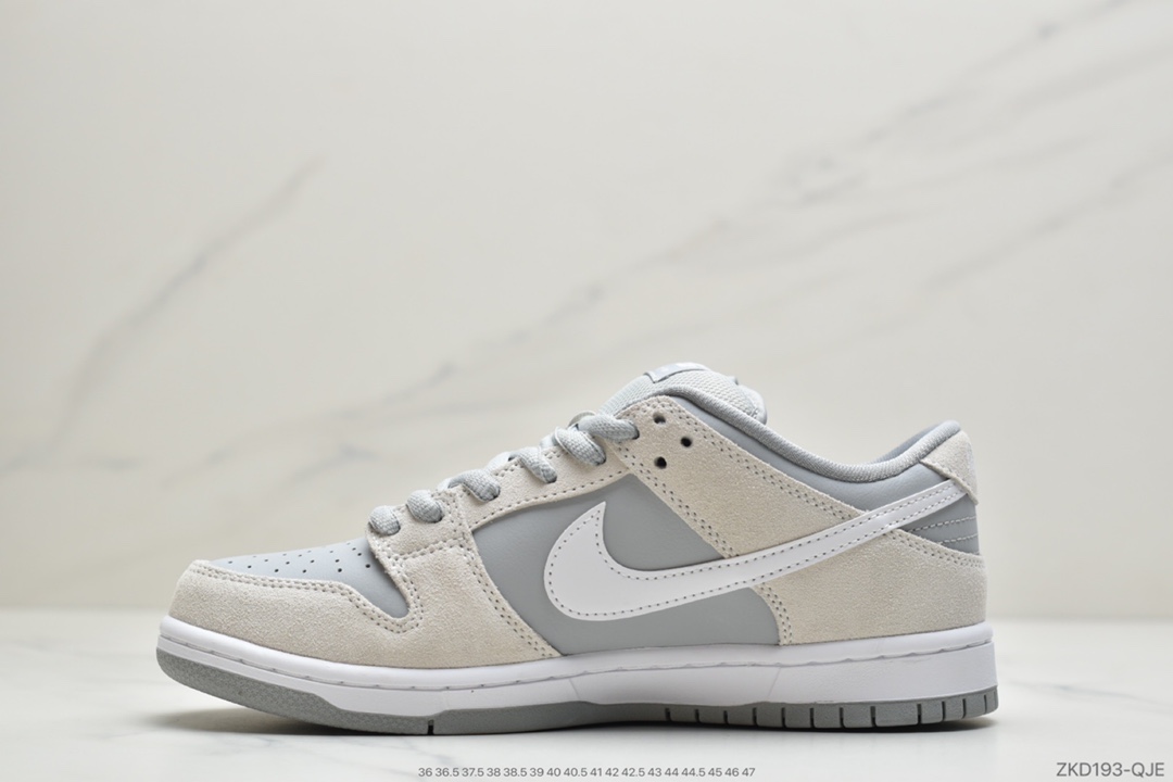 270 公司级北极狐灰 Nike SB Dunk Low Summit White Wolf Grey TRD 男女休闲滑板鞋 AR0778-110