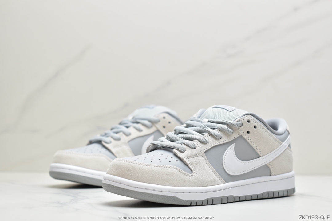 270 公司级北极狐灰 Nike SB Dunk Low Summit White Wolf Grey TRD 男女休闲滑板鞋 AR0778-110