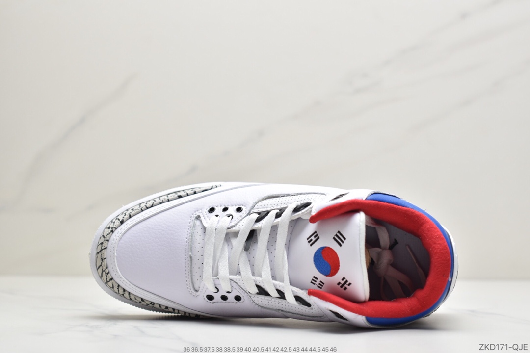 260 公司级乔丹Air Jordan aj3 AJ3 乔丹3代 乔3 乔丹3 篮球鞋 Air Jordan 3 Retro Seoul AJ3  AV8370-100