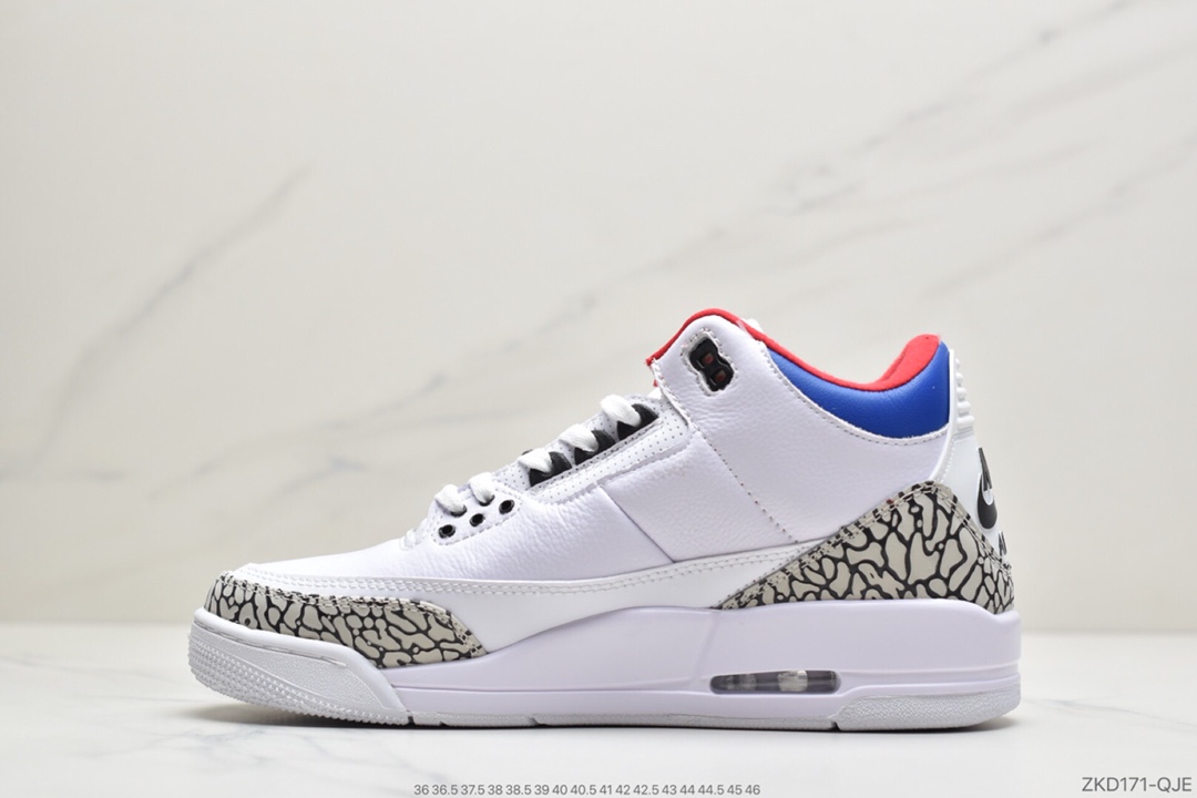 260 公司级乔丹Air Jordan aj3 AJ3 乔丹3代 乔3 乔丹3 篮球鞋 Air Jordan 3 Retro Seoul AJ3  AV8370-100