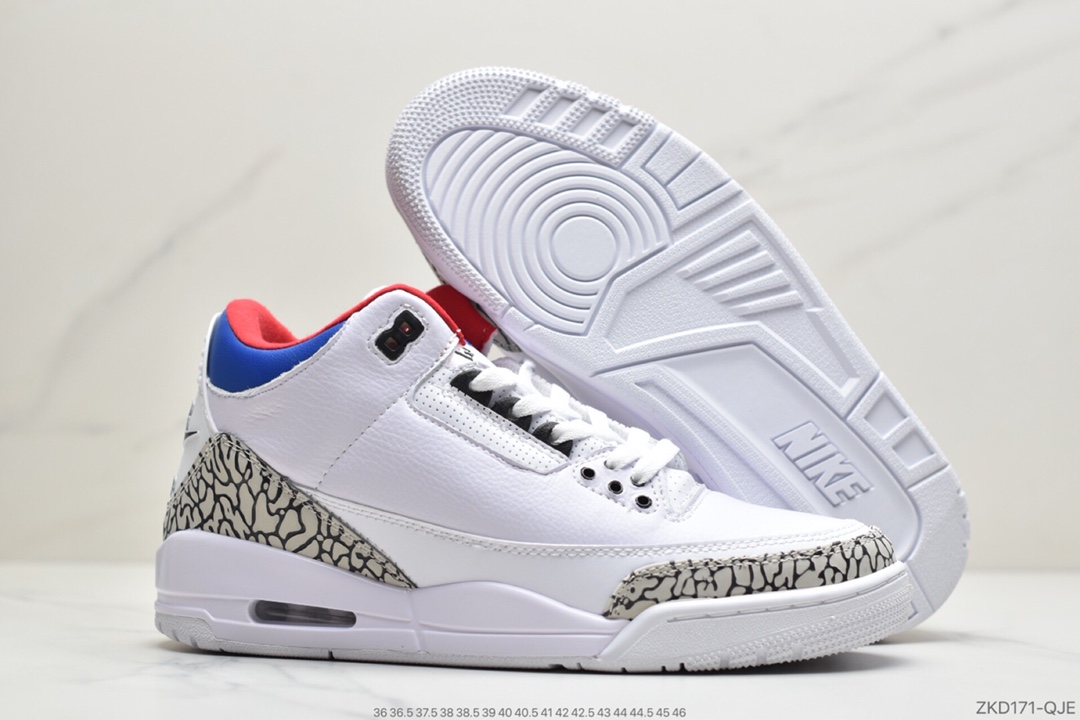 260 公司级乔丹Air Jordan aj3 AJ3 乔丹3代 乔3 乔丹3 篮球鞋 Air Jordan 3 Retro Seoul AJ3  AV8370-100