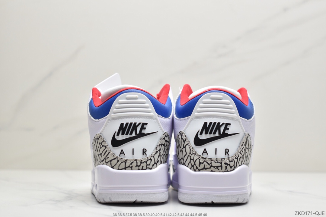 260 公司级乔丹Air Jordan aj3 AJ3 乔丹3代 乔3 乔丹3 篮球鞋 Air Jordan 3 Retro Seoul AJ3  AV8370-100
