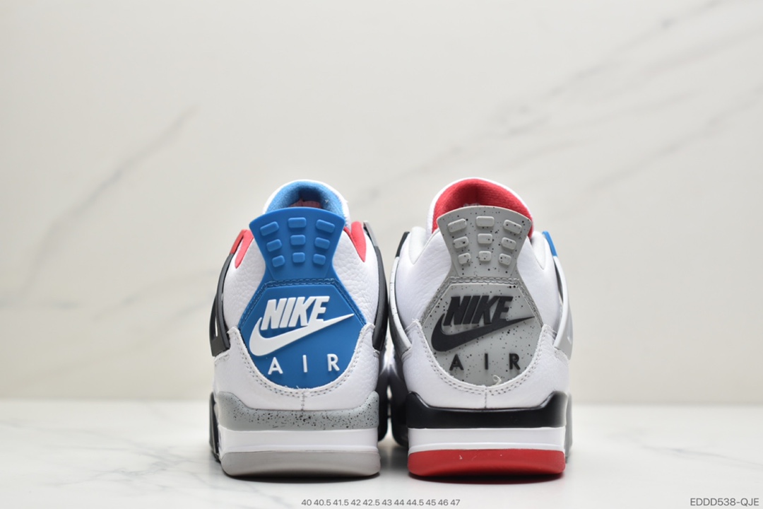 330 公司级AirJordan 4 ”Black Lase ” AJ4乔4 鸳鸯 白蓝红CI1184-146