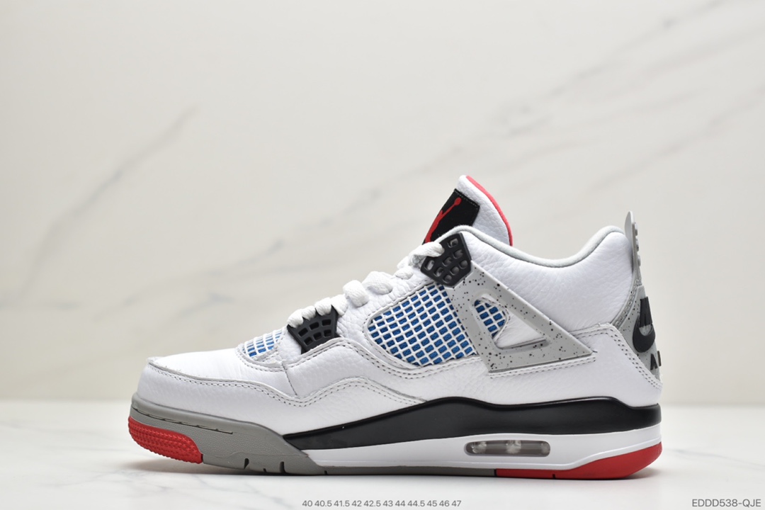 330 公司级AirJordan 4 ”Black Lase ” AJ4乔4 鸳鸯 白蓝红CI1184-146