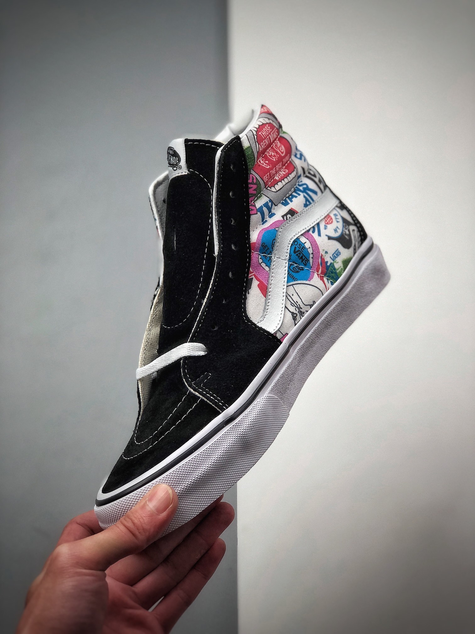 150  2020新款VANS彩色LOGO印花SK8-HI硫化高帮  VN0A4U3C2O8